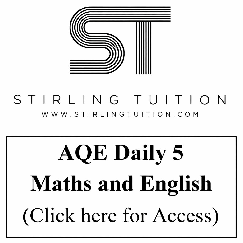 AQE_Daily5_Stirling_Tuition